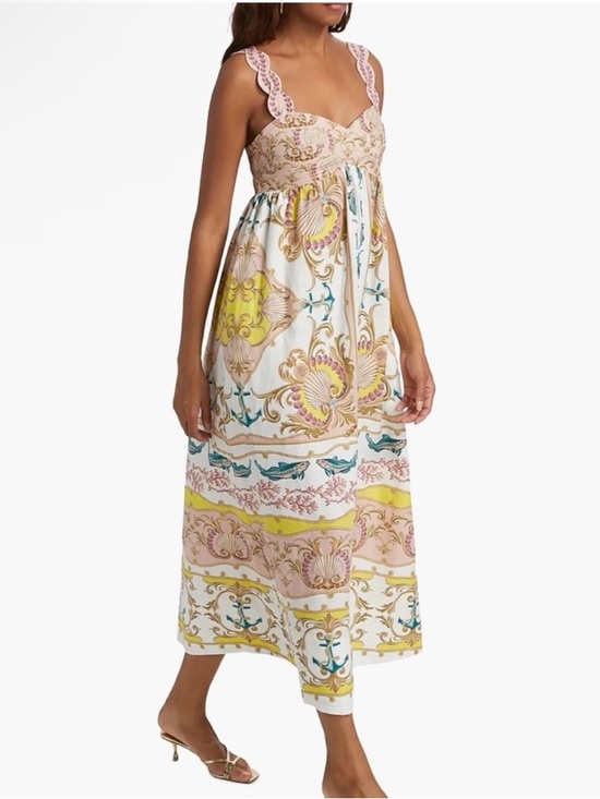 Anthropologie Dresses & Skirts - NWT Anthropology FARM RIO Sleeveless Maxi Dress Women's Size XL Maritime Magic